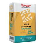 Клей для плитки Петролит базовый серый класс С0 25 кг 120571