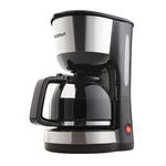 Кофеварка капельная Kitfort КТ-715 черная/серебро 1034421