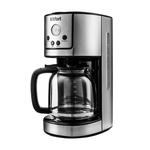 Кофеварка капельная Kitfort КТ-732 черная/серебро 1034452