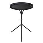 Журнальный столик круглый черный муар Sheffilton SHT-CT11 1038156