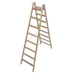 Стремянка деревянная 8 ступеней 1,50 м Krause 653813