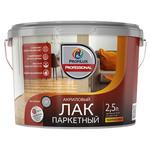 Лак акриловый паркетный Profilux Professional полуматовый бесцветный 2,5 л 1040902
