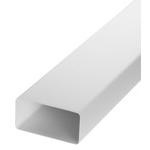 Воздуховод плоский пластиковый 55х110 мм 1 м 101647