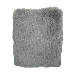 Плед 200х220 см Casa Conforte Nordika искусственный мех светло-серый 1052993