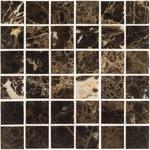 Мозаика Mir Mosaic Natural Adriatica коричневая 01 из натурального камня 305х305х7 мм глянцевая 999260