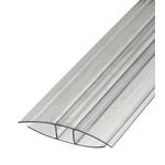 Профиль соединительный Н-образный для поликарбоната 8 мм 6 м 106587