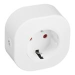Умная розетка Sibling Smart Home (00-00003076) белая с заземлением 954974