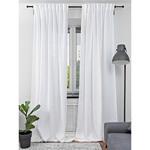 Штора лен белая 145х300 см Rusby Лен (ТТ-00259500) 1053031