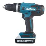 Дрель-шуруповерт аккумуляторная ударная Makita HP488D002 18В 1,5Ач Li-Ion 2 АКБ иЗУ 909321