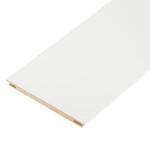 Доборная планка телескопическая Next 1 150х10х2150 мм ПВХ эмалит белая (1 шт.) 622890