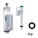 Арматура для унитаза Iddis нижний подвод 1/2 кнопка пластик хром (F012400-01K) 1092342