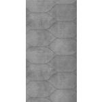 Керамогранит Lavelly Hexagon Relief темно-серый матовый 1200х600х8,5 мм (2 шт.=1,44 кв.м) 1021375