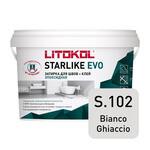 Затирка эпоксидная Litokol Starlike Evo s.102 белый лед 2,5 кг 664915