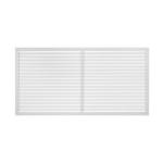 Решетка вентиляционная ПВХ Era ПР 600х1200 мм белая 157806