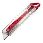 Нож строительный Hesler 19 мм с трапециевидным выдвижным лезвием пластиковый корпус 613061