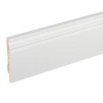 Плинтус МДФ Cosca Décor AP10 белый 100х16х2400 мм под покраску фигурный 655546