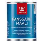 Эмаль для металлических крыш Tikkurila Panssarimaali белая основа А полуглянцевая 0,9 л