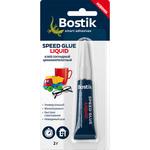 Клей универсальный секундный Bostik SPEED GLUE LIQUID 2 г на блистере 670579