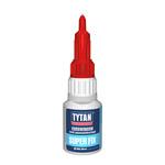 Клей цианоакрилатный Tytan Eurowindow Super Fix секундный прозрачный 20 г на блистере 672625