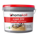 Клей акриловый для ПВХ и LVT плитки Homa Homakoll 222 12 кг 675753