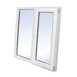 Пластиковое окно VEKA WHS Halo 1440х1200 мм 2 створки левая глухая правая поворотно-откидная двухкамерное