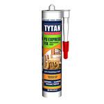 Клей монтажный полиуретановый Tytan Professional PU Express Fix D4 прозрачный 290 мл 683844
