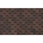 Черепица гибкая Docke Eurasia коричневая 3 кв.м 685690