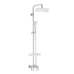 Душевая система Lemark Tropic с верхним душем с лейкой со смесителем хром (LM7002C) 679135