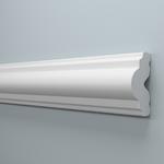 Молдинг из дюрополимера ударопрочный 25х15х2000 мм Плинтэкс ART M1 25/15 белый