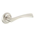 Ручка дверная Corsa Deco Willow круглая розетка матовый никель 669870