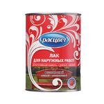 Лак алкидный для наружных работ Расцвет бесцветный 0,8 кг глянцевый