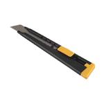 Нож строительный Olfa 18 мм с ломающимся лезвием стальной корпус с автофиксатором