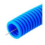 Труба гофрированная ПП НГ 25 мм Промрукав легкая с зондом (50 м)