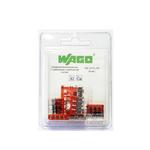 Клемма на 4 провода Wago 2273-244 0,5-2,5 кв. мм самозажимная с пастой (6 шт.)