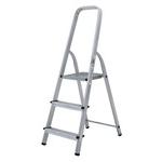 Стремянка алюминиевая 3 ступени 80 мм 59 см Kroft 141451