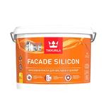 Краска водно-дисперсионная фасадная Tikkurila Facade Silicon белая основа VVA 9 л