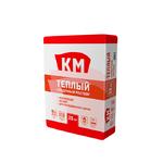 Смесь кладочная КМ Теплый серый 35 кг
