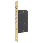 Замок врезной Palladium 0189-3MF PB универсальный (латунь) 5 ключей