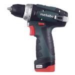 Дрель-шуруповерт аккумуляторная Metabo PowerMaxx BS (600080500) 12В 2х2Ач Li-Ion