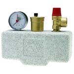 Группа безопасности котла Stout (SVS-0004-055032) в теплоизоляции