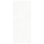 Панель МДФ Альбико с тиснением кирпич белый под покраску 930х2200х6 мм