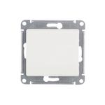 Переключатель Schneider Electric Glossa GSL000161 одноклавишный на 2 направления скрытая установка белый