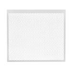 Экран декоративный металлический EVECS ДМЭР 610х690 мм белый 7-ми секционный