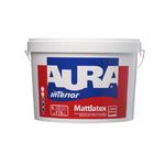 Краска водно-дисперсионная Aura Interior Mattlatex моющаяся белая основа А 9 л