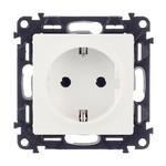 Розетка Legrand Valena LIFE 753421 скрытая установка белая с заземлением