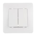 Выключатель с рамкой Schneider Electric Blanca BLNVS010501 двухклавишный скрытая установка белый