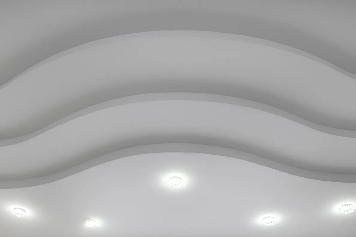 Многоуровневый потолок из гипсокартона: делаем своими руками
