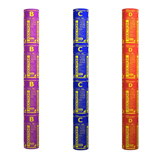 Пароизоляция типов B, C и D