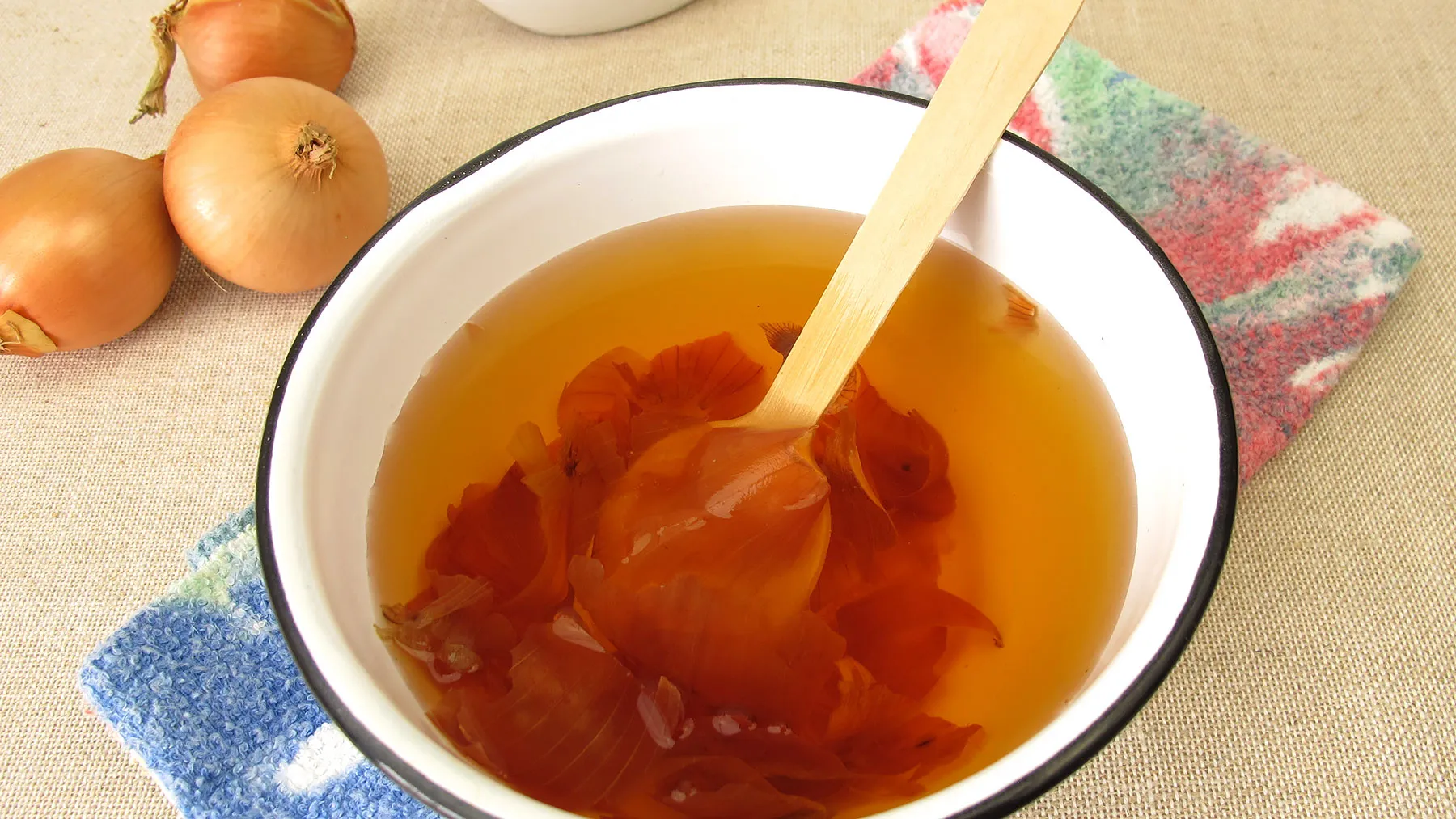 Отвар из луковой шелухи