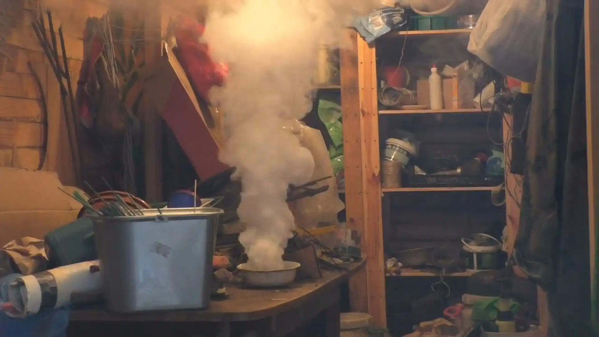 Дымовая шашка против мух